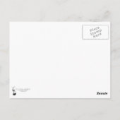 Carte postale de Thinker (Dos)