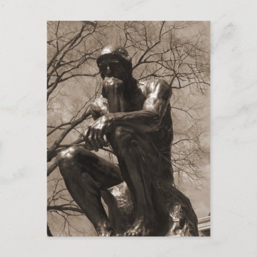 Carte postale de Thinker (Devant)