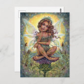 Carte postale de Thistle Landing Fantaisie Fleur  (Devant / Derrière)