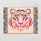 Carte postale de tigre (Devant)