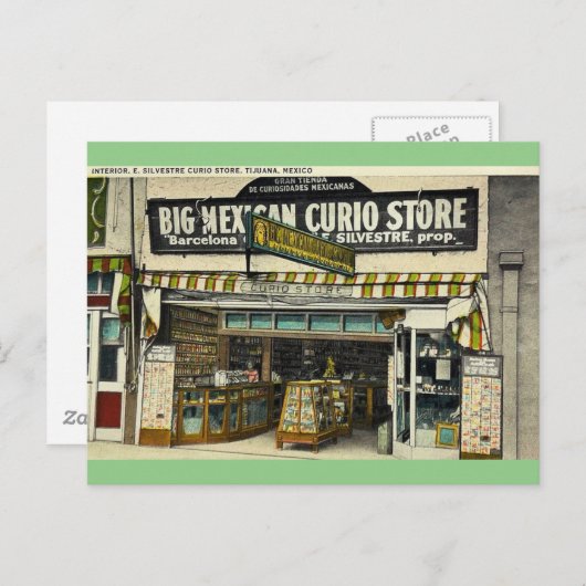 Carte postale de Tijuana Mexique (Devant / Derrière)