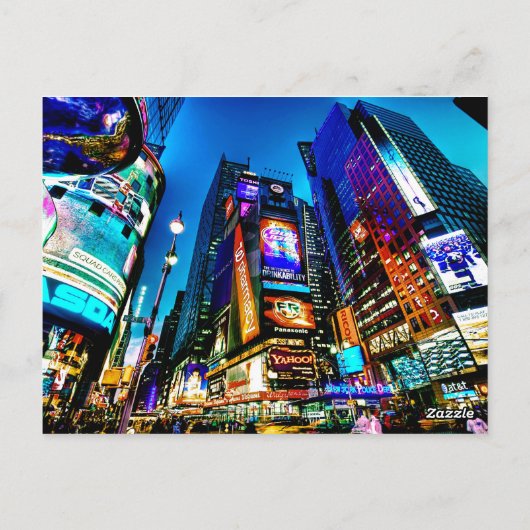 Carte postale de Times Square (Dos)