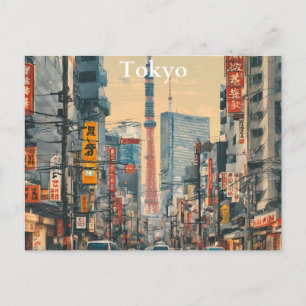Carte postale de Tokyo (4)