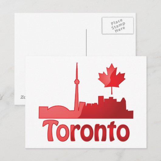 Carte postale de Toronto (Devant / Derrière)