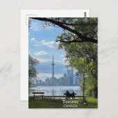 Carte postale de Toronto, Canada (Devant / Derrière)