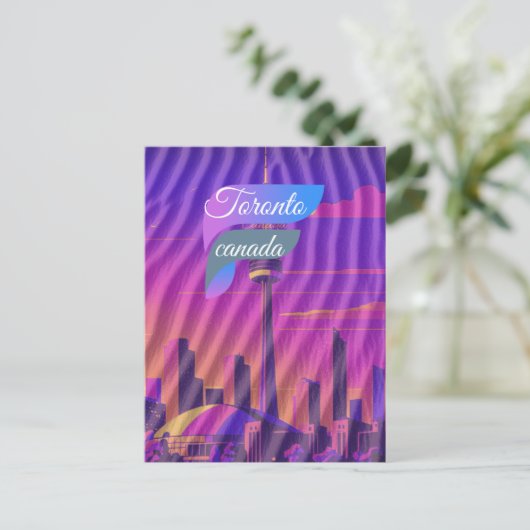 Carte postale de Toronto Travel, carte postale de  (Debout devant)