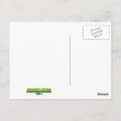 Carte postale de tortue de Galapagos (Dos)