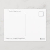 Carte postale de tournesol à fleurs de l'État du K (Dos)