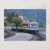 Carte postale de train suisse (Devant)