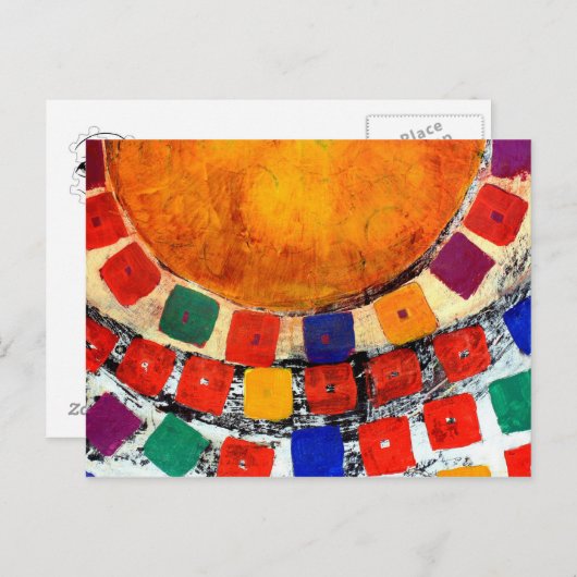 Carte postale de transfert (Devant / Derrière)