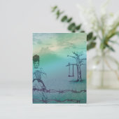 Carte postale de tricot à l'extérieur2 (Debout devant)