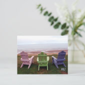 Carte postale de trois chaises (Debout devant)