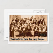 Carte postale de Trop de banjos (Devant / Derrière)