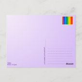 Carte postale de tulipes (Dos)