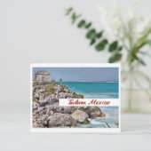 Carte postale de Tulum, Mexique (Debout devant)
