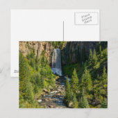 Carte postale de Tumalo Falls (Devant / Derrière)