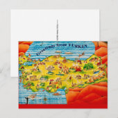 Carte postale de Turquie (Devant / Derrière)