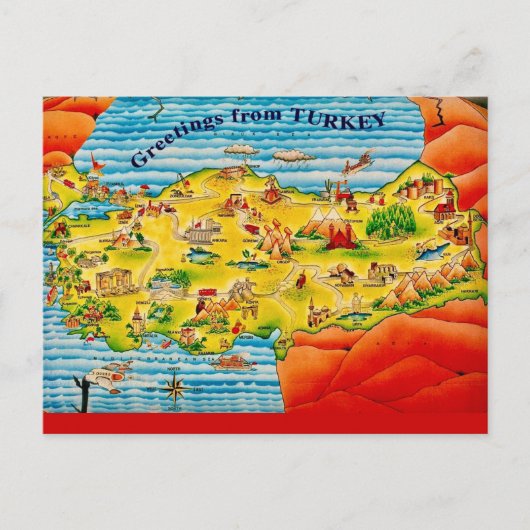 Carte postale de Turquie (Devant)