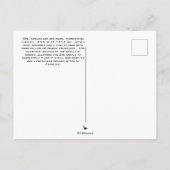 Carte postale de Turtle (Dos)