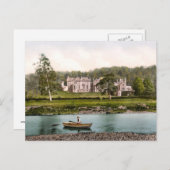 Carte Postale De Tweed, Abbotsford, Écosse (Devant / Derrière)