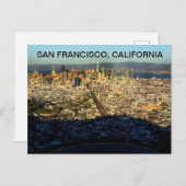 Carte postale de Twin Peaks #1 à San Francisco (Devant / Derrière)