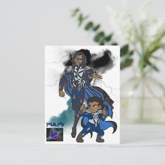 Carte postale de Two Pulpy (Debout devant)
