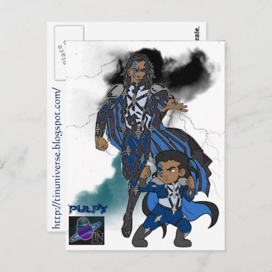 Carte postale de Two Pulpy (Devant / Derrière)