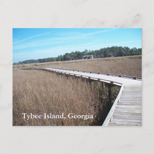 Carte postale de Tybee Island Georgia GA (Devant)