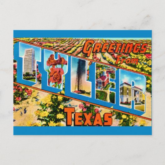 Carte postale de Tyler TX (Devant)