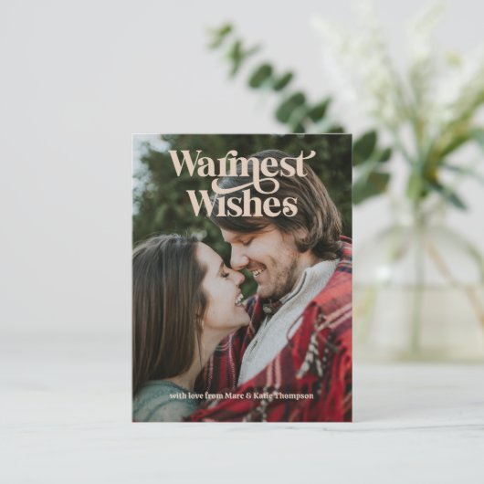 Carte postale de type rétro (Debout devant)