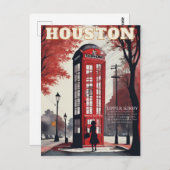 Carte postale de Upper Kirby, Houston, Texas (Devant / Derrière)