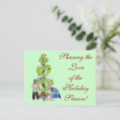 Carte postale de vacances (Debout devant)