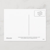 Carte postale de vacances (Dos)