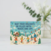 Carte postale de VACANCES (Debout devant)