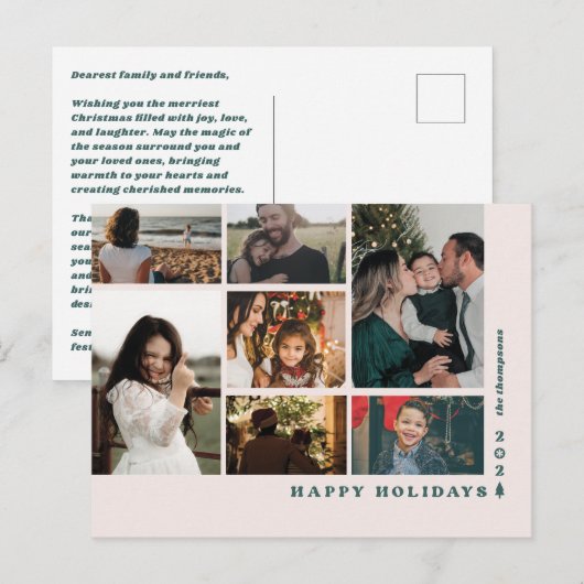 Carte postale de vacances à vingt-vingt-trois phot (Devant / Derrière)