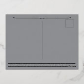 Carte postale de vacances avec nature morte de fle (Verso)