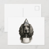Carte postale de vacances Cocker Spaniel (Devant / Derrière)