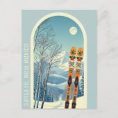 Carte postale de vacances de ski à Santa Fe Nouvea (Devant)
