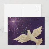 Carte postale de vacances Dove of Peace (Devant / Derrière)