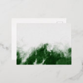 Carte postale de vacances en aluminium (Recto/Verso)