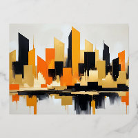 Abstrait Cityscape Architecture moderne Arrière -