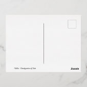 Carte Postale De Vacances En Aluminium Bellini : Transfiguration du Christ (Verso)