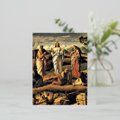 Carte Postale De Vacances En Aluminium Bellini : Transfiguration du Christ (Debout devant)