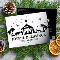 Bénédictions Joyeuses de Noël Religieux Nativité