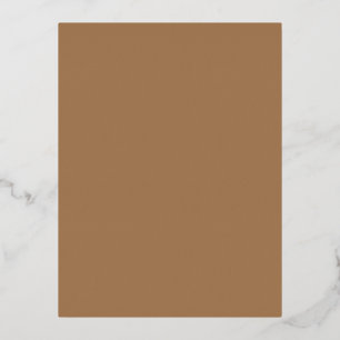 Carte Postale De Vacances En Aluminium Brown clair #A57C55, Olive gris