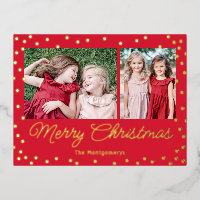 Carte de Noël Bubly Cheval Foil