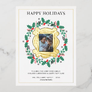 Carte Postale De Vacances En Aluminium Carte de Noël FRIENDS™ Photo