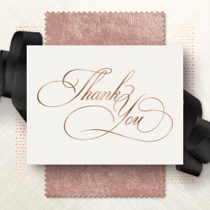 Carte Postale De Vacances En Aluminium Carte de Remerciement de Mariage en Calligraphie F
