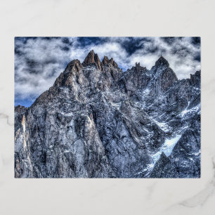 Carte Postale De Vacances En Aluminium Chamonix Vista