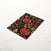 Carte Postale De Vacances En Aluminium Citrouille hantée (Rotation)